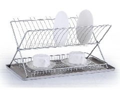 What kind of stainless steel dish rack should I choose?